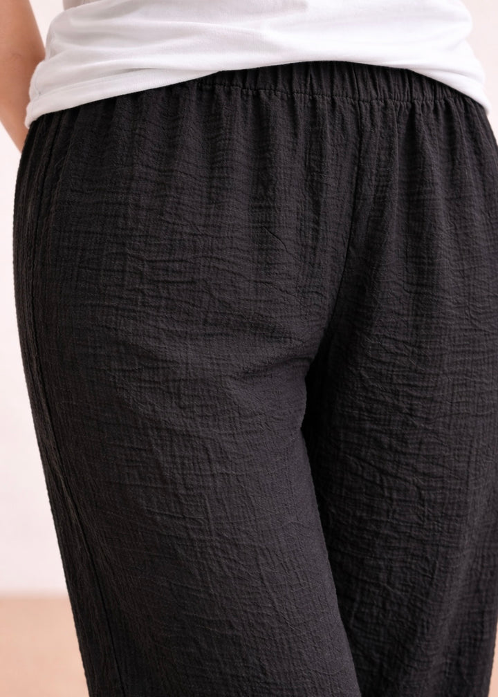 THE CREPE TEXTURE TROUSER-FT