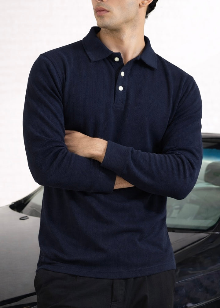 THE SMART KNITTED POLO-FT