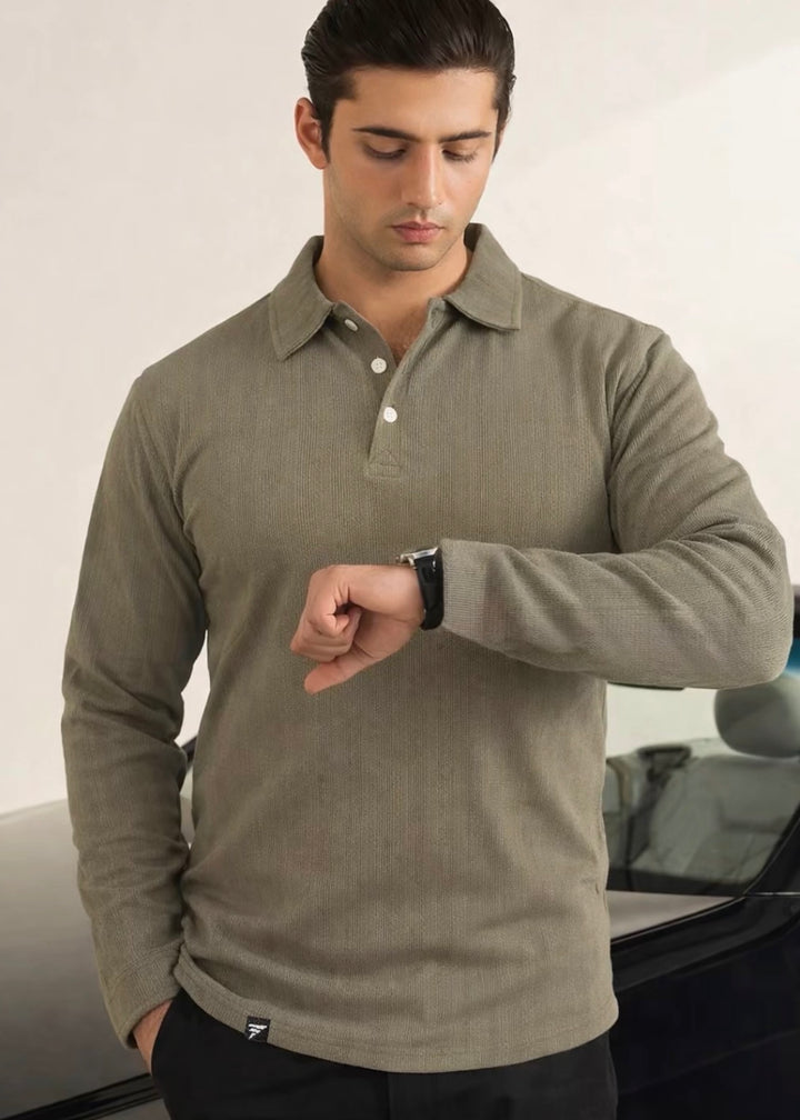THE SMART KNITTED POLO-FT