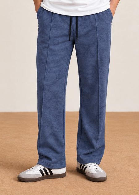 Vintage Texture Pant Trouser Navy