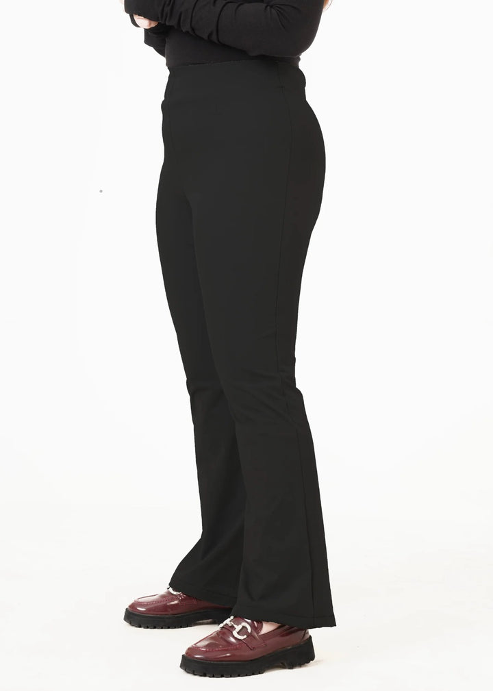 STRAIGHT TAILORED PANT'S-FT-BLACK