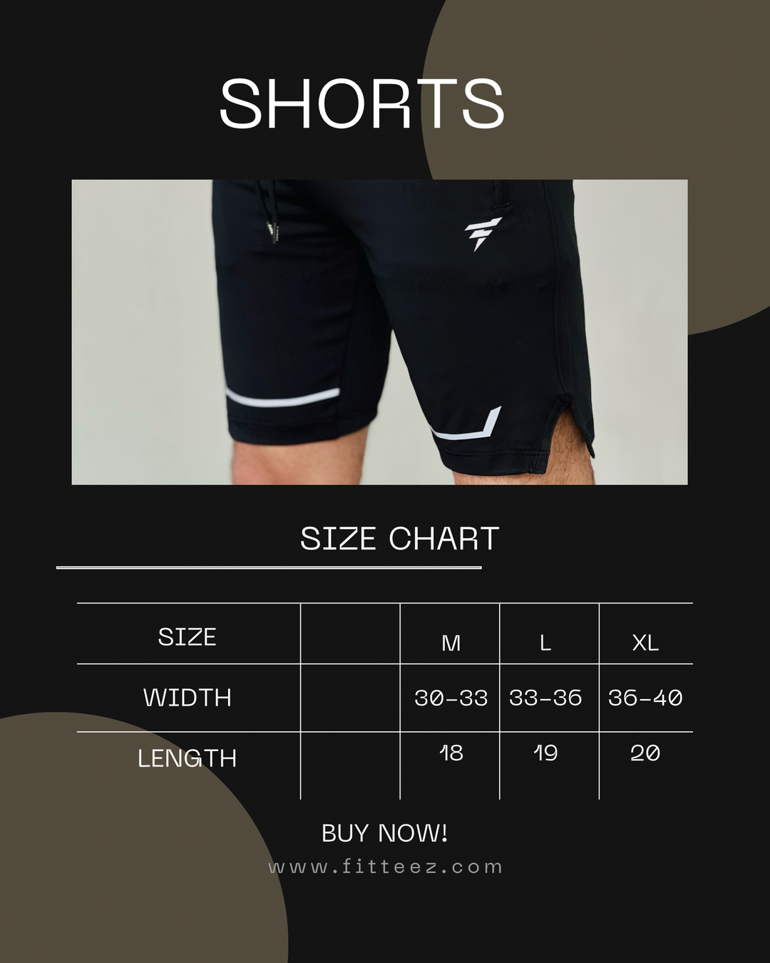 GRY MICRO INTERLOCK WITH LACKRA TRAINING SHORTS - FITTEEZ